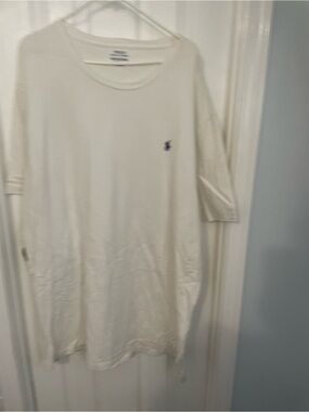 Polo by Ralph Lauren White Short Sleeve Tee with Navy Pony